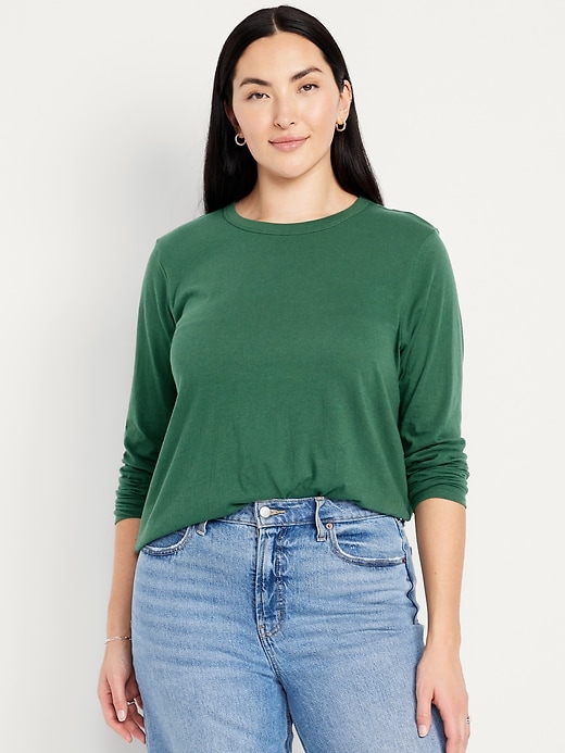 Image number 4 showing, EveryWear Long-Sleeve T-Shirt