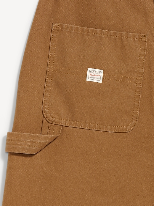 Image number 3 showing, Loose Twill Carpenter Shorts -- 9-inch inseam