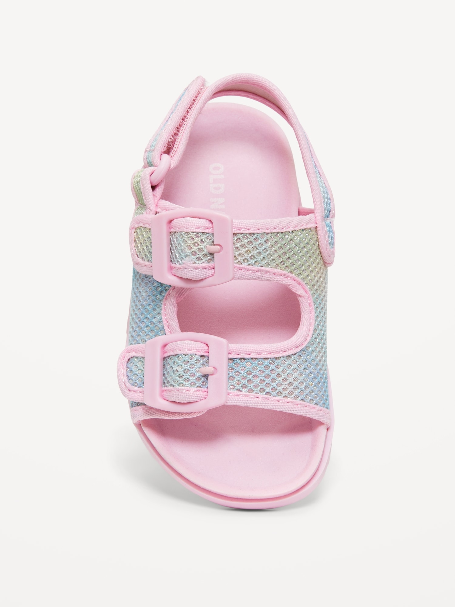 Mesh Double-Strap Sandals for Toddler Girls