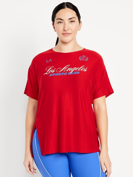 Image number 5 showing, CloudMotion Oversized Graphic T-Shirt