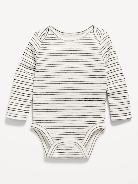 Printed Long-Sleeve Bodysuit for Baby