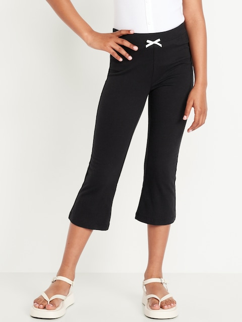 High-Waisted Kick Flare Leggings for Girls