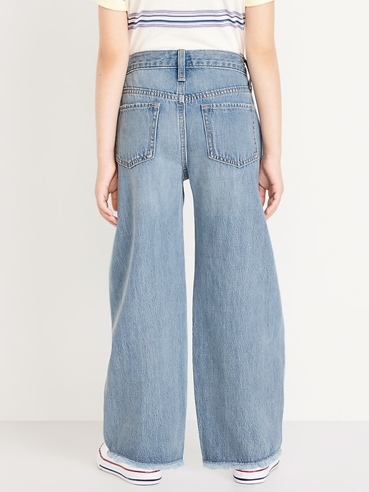 View large product image 2 of 5. Super Baggy Barrel-Leg Jeans for Girls