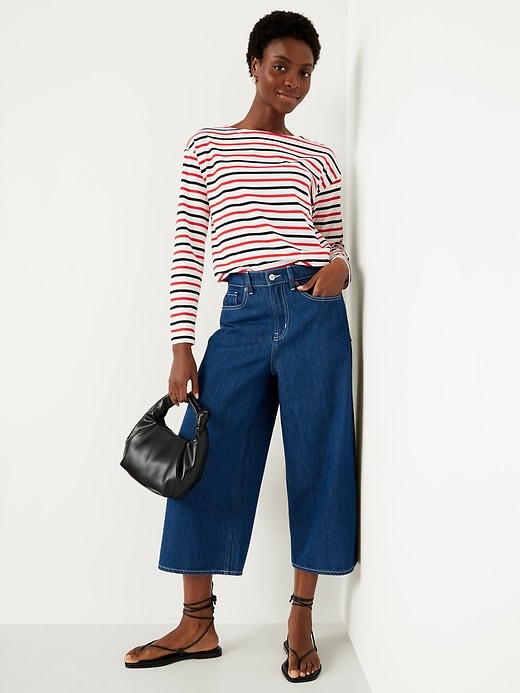 Image number 3 showing, Long-Sleeve Mariner Loose T-Shirt