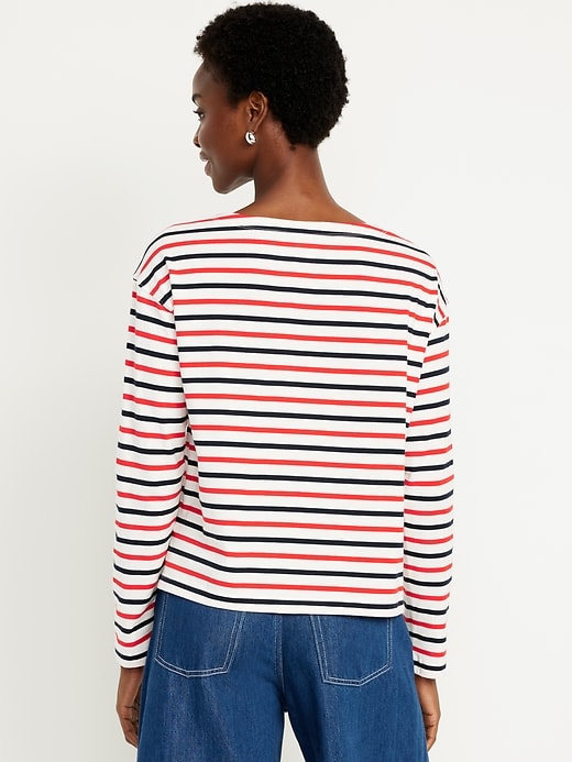 Image number 2 showing, Long-Sleeve Mariner Loose T-Shirt