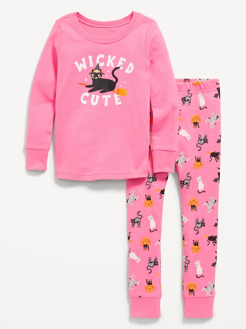 Pyjama ajusté à motif pour tout-petit et bébé