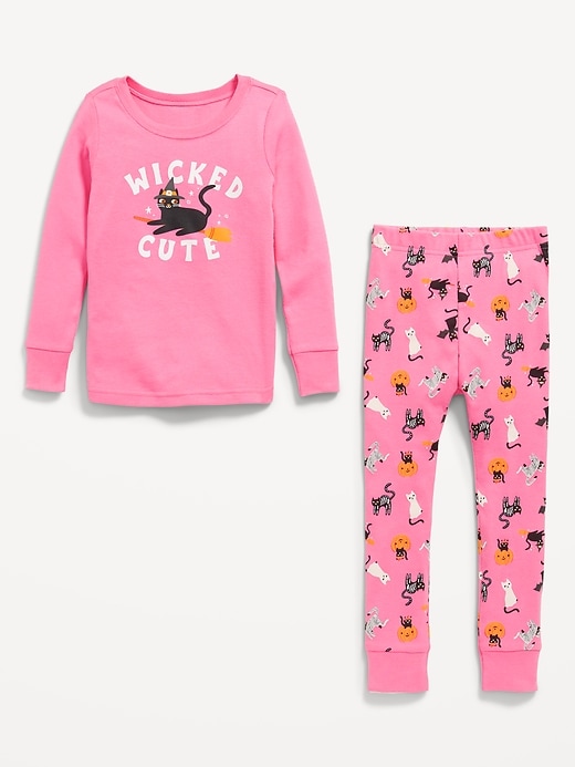 Voir une image plus grande du produit 2 de 2. Pyjama ajusté à motif pour tout-petit et bébé