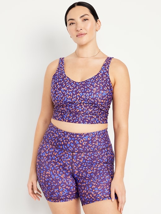 Image number 4 showing, Light Support PowerSoft Longline Sports Bra