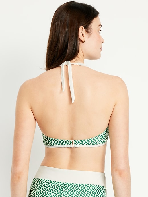 Image number 2 showing, Matte Halter Swim Top