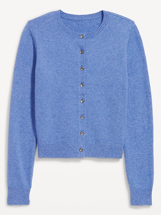 Image number 4 showing, SoSoft Cropped Cardigan Sweater