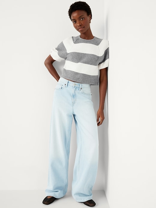 Image number 3 showing, SoSoft Puff-Sleeve Sweater