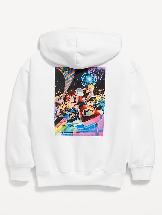 Image number 3 showing, Mario Kart™ Oversized Gender-Neutral Pullover Hoodie for Kids