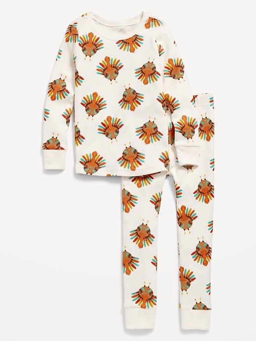 View large product image 1 of 3. Printed Snug-Fit Pajama Set for Toddler & Baby