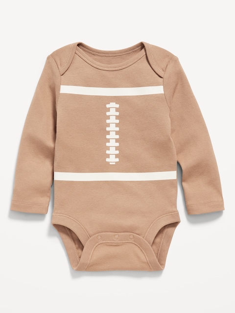 Long-Sleeve Graphic Bodysuit for Baby