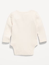 Image number 2 showing, Long-Sleeve Unisex Graphic Bodysuit for Baby