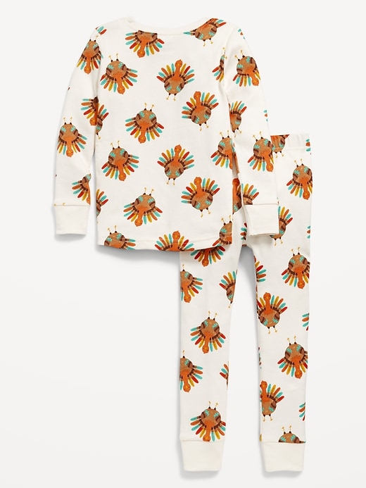 View large product image 2 of 3. Printed Snug-Fit Pajama Set for Toddler & Baby