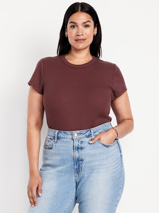 Image number 6 showing, Snug Crop T-Shirt
