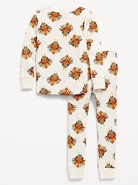 L'image numéro 2 présente Pyjama ajusté à motif pour tout-petit et bébé