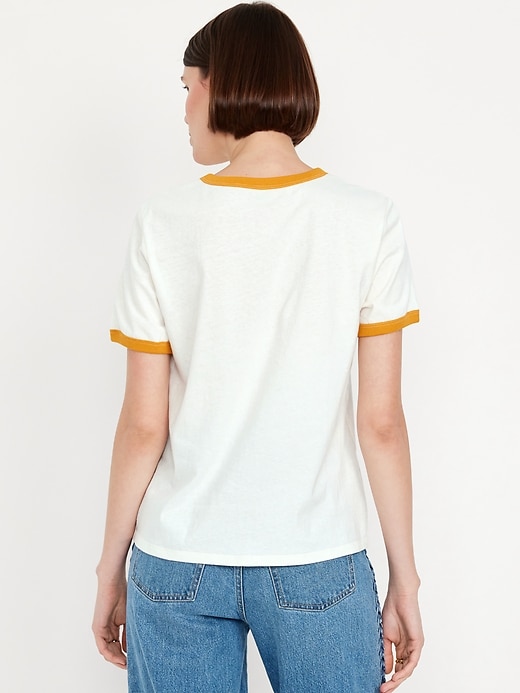 Image number 2 showing, EveryWear Graphic Ringer T-Shirt