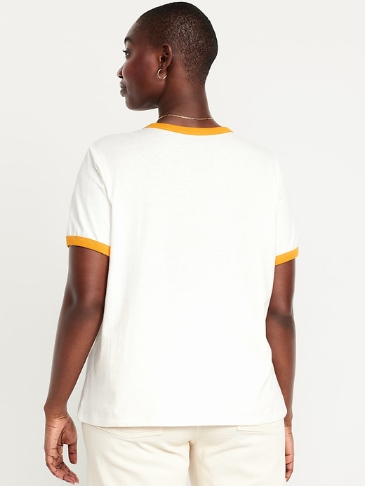 Image number 5 showing, EveryWear Graphic Ringer T-Shirt