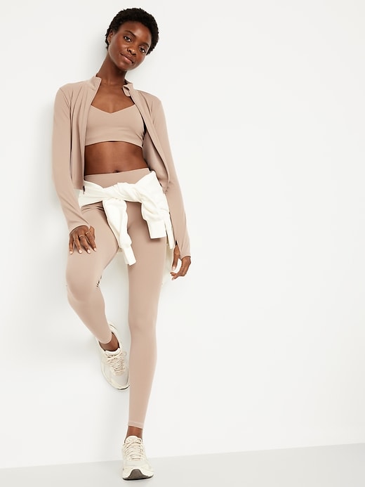 Image number 3 showing, StudioSmooth Crop Full Zip