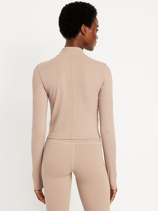 Image number 2 showing, StudioSmooth Crop Full Zip