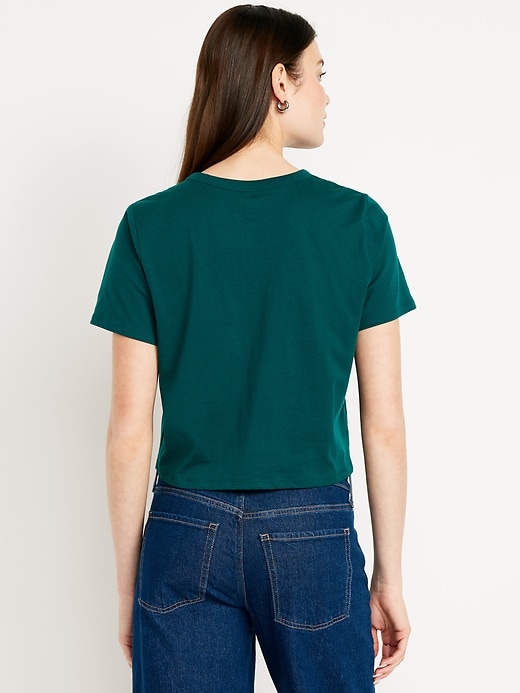 Image number 2 showing, EveryWear Crop T-Shirt