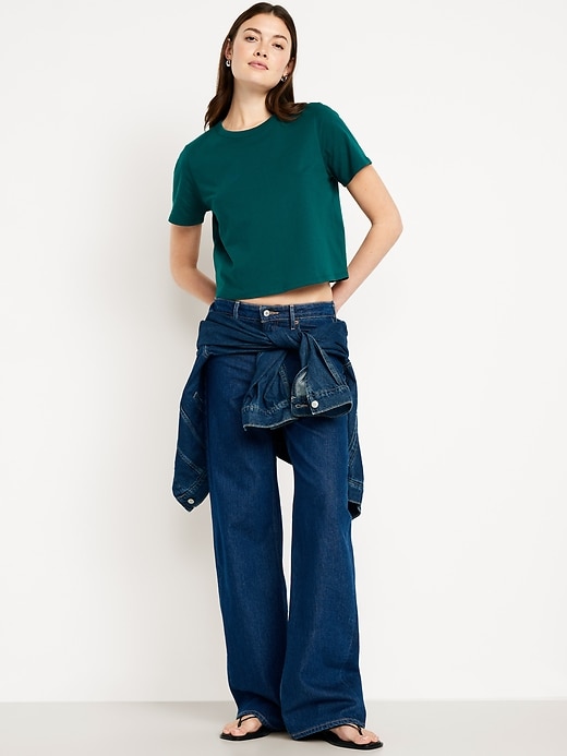 Image number 3 showing, EveryWear Crop T-Shirt