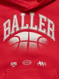 View large product image 3 of 3. Favorite Fleece Oversized Graphic Fleece Pullover Hoodie for Boys