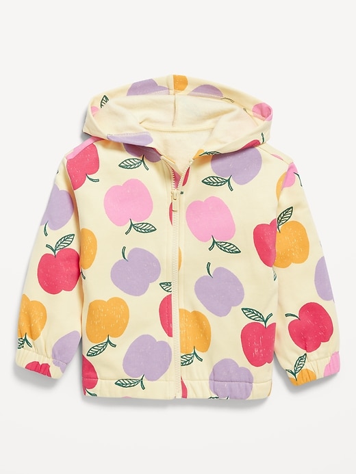 View large product image 1 of 2. Fleece Zip Hoodie for Toddler Girls