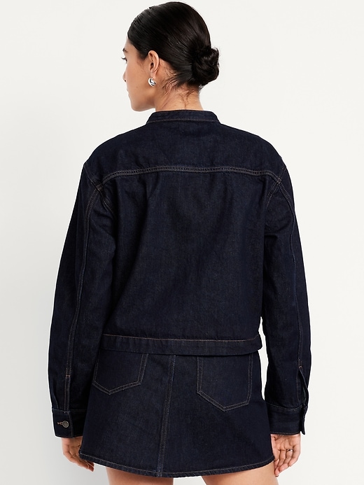 Image number 2 showing, Cropped Jean Jacket