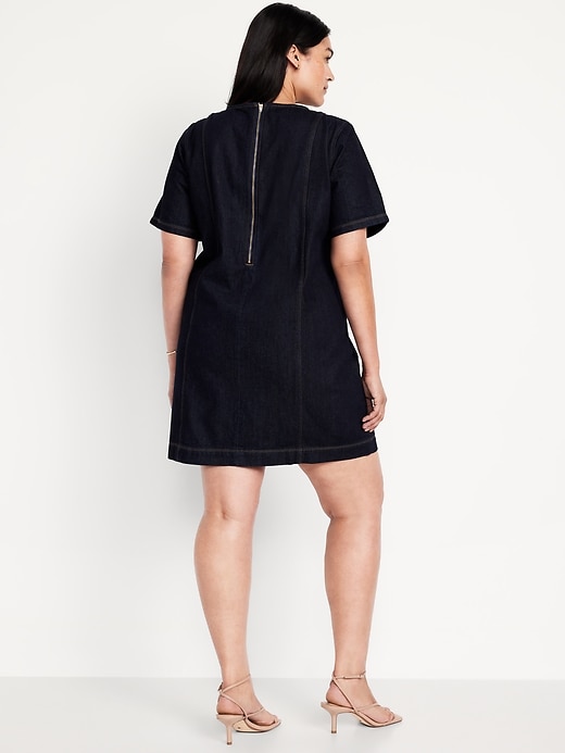 Image number 7 showing, Jean Mini Dress