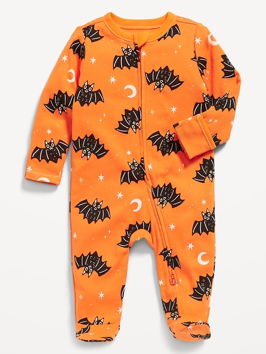 View large product image 1 of 3. Printed 2-Way-Zip Sleep & Play Footed One-Piece for Baby