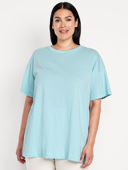Image number 7 showing, Oversized EveryWear Tunic T-Shirt