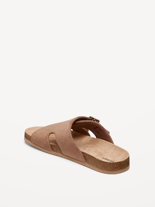 Image number 4 showing, Faux-Suede Double-Strap Sandals for Men