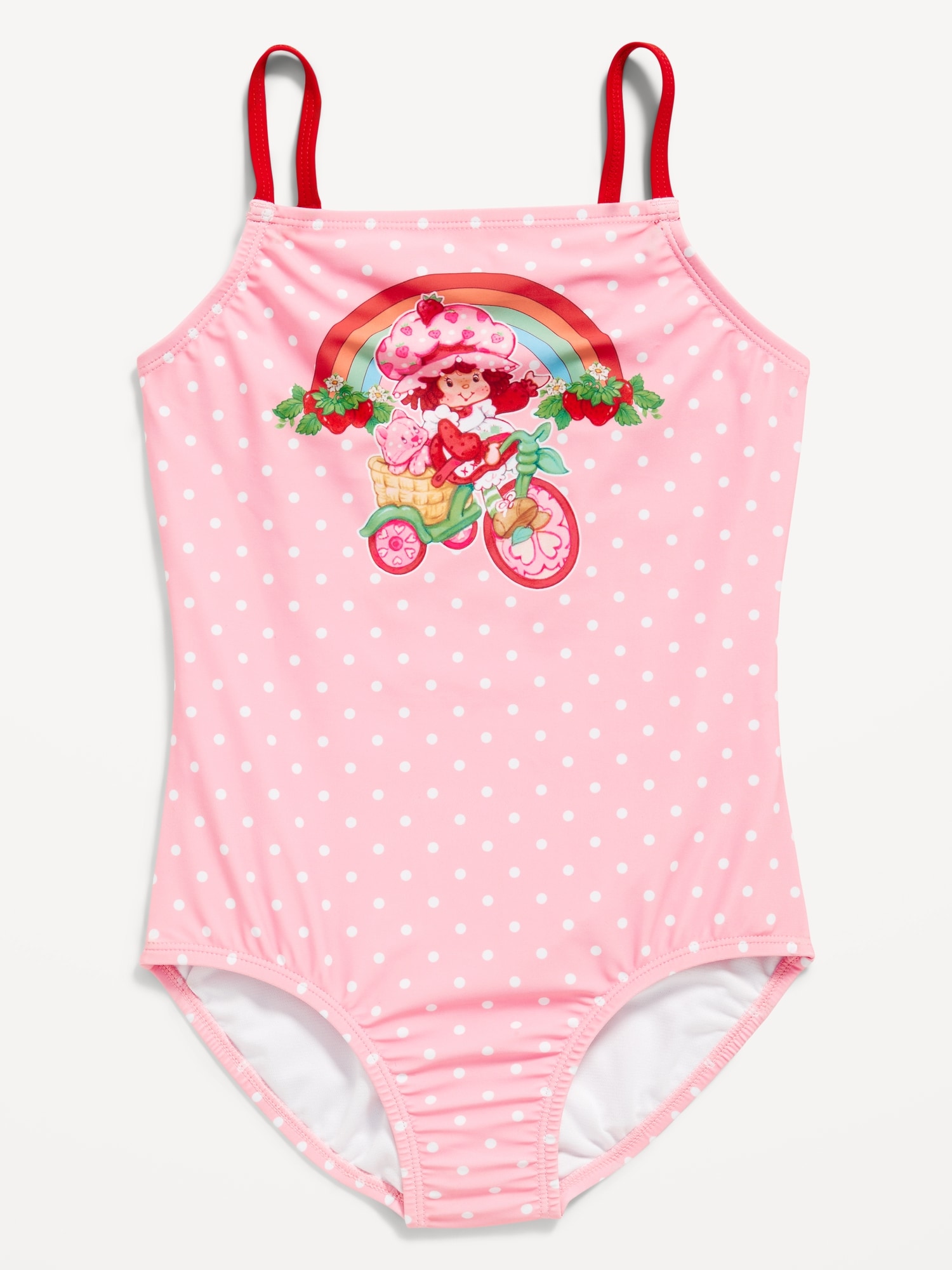 Strawberry Shortcake™ Back Cutout One-Piece Swimsuit for Girls