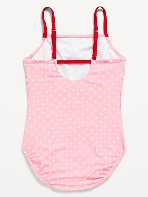 View large product image 2 of 2. Strawberry Shortcake™ Back Cutout One-Piece Swimsuit for Girls