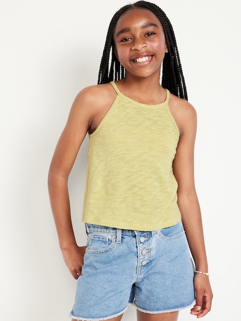 Camisole bain de soleil à dos crocheté pour fille