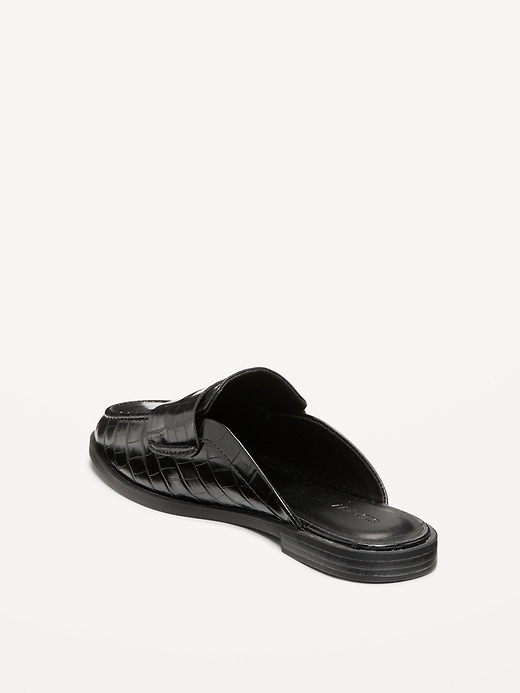 Image number 4 showing, Croc Loafer Mule Shoes for Women