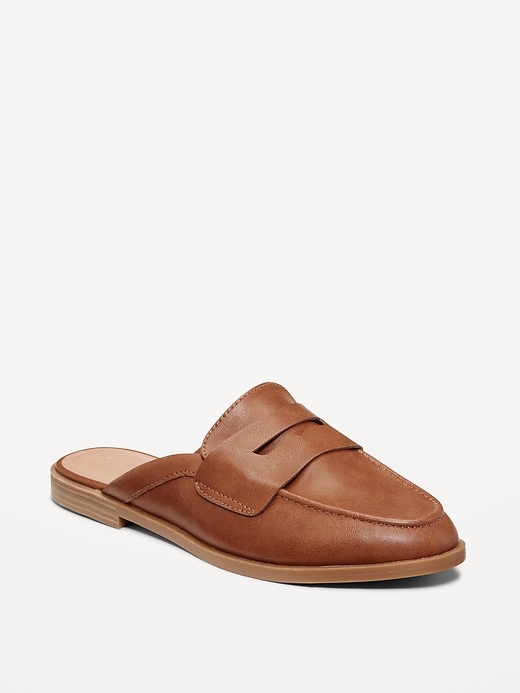 Image number 1 showing, Croc Loafer Mule Shoes for Women