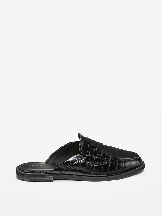 Image number 3 showing, Croc Loafer Mule Shoes for Women