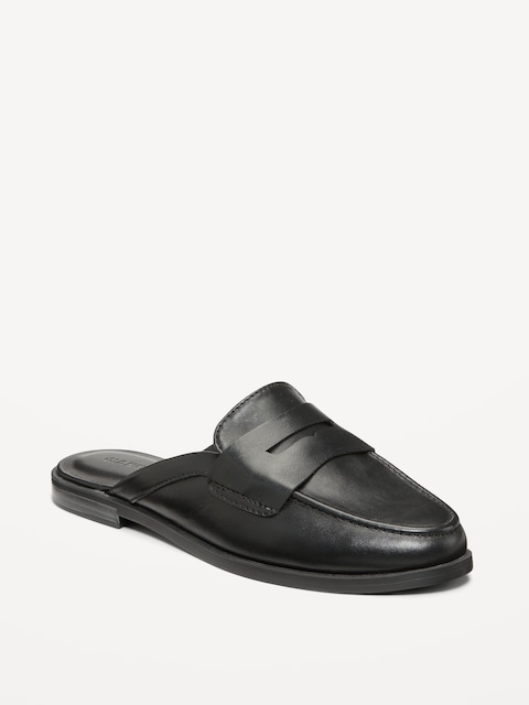 Croc Loafer Mule Shoes for Women