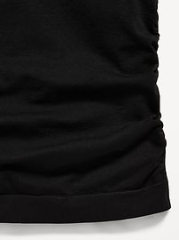 View large product image 5 of 5. Fitted Ruched Seamless Performance Top for Girls