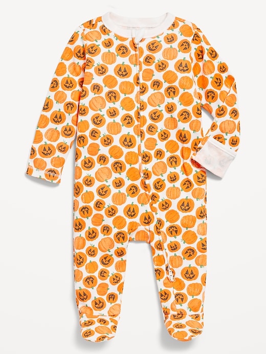 Voir une image plus grande du produit 1 de 3. Une-pièce ajusté à pieds à glissière bidirectionnelle pour Bébé