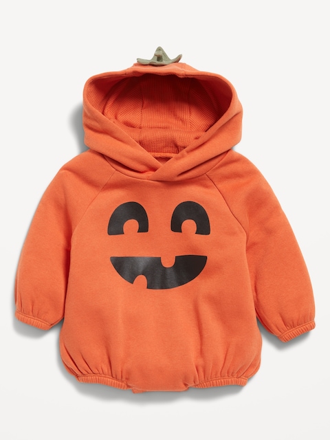 Hooded Critter Fleece One-Piece Romper for Baby