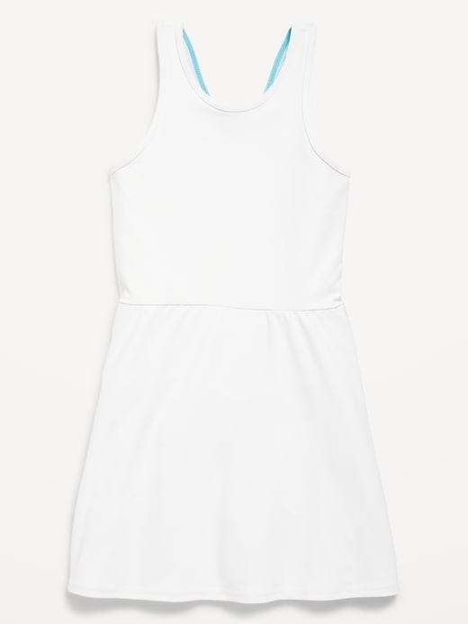 Image number 5 showing, PowerSoft Sleeveless Ribbed Athletic Dress for Girls
