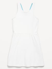 View large product image 5 of 5. PowerSoft Sleeveless Ribbed Athletic Dress for Girls
