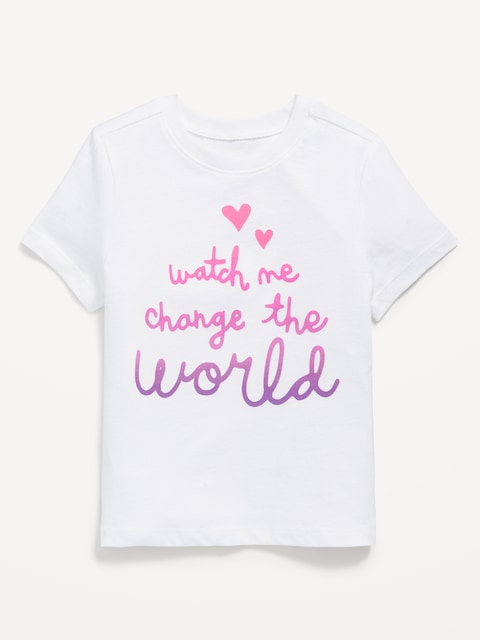 Short-Sleeve Graphic T-Shirt for Toddler Girls