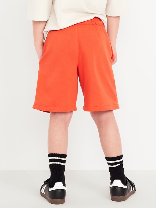 View large product image 2 of 4. Fleece Jogger Shorts for Boys (At Knee)