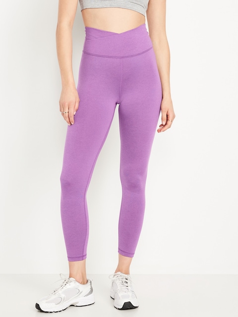 Extra High-Waisted CloudComfy 7/8 Leggings - Purple